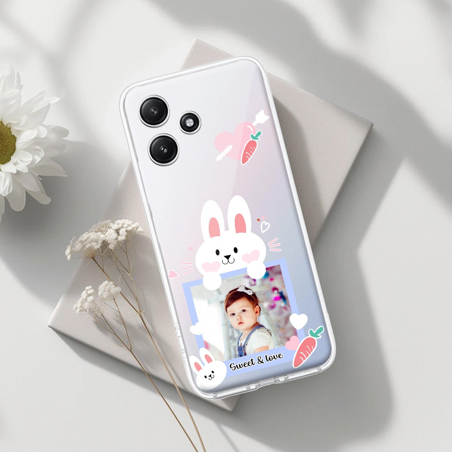 Customize Photo Transparent Silicon Case For Poco - ShopOnCliQ