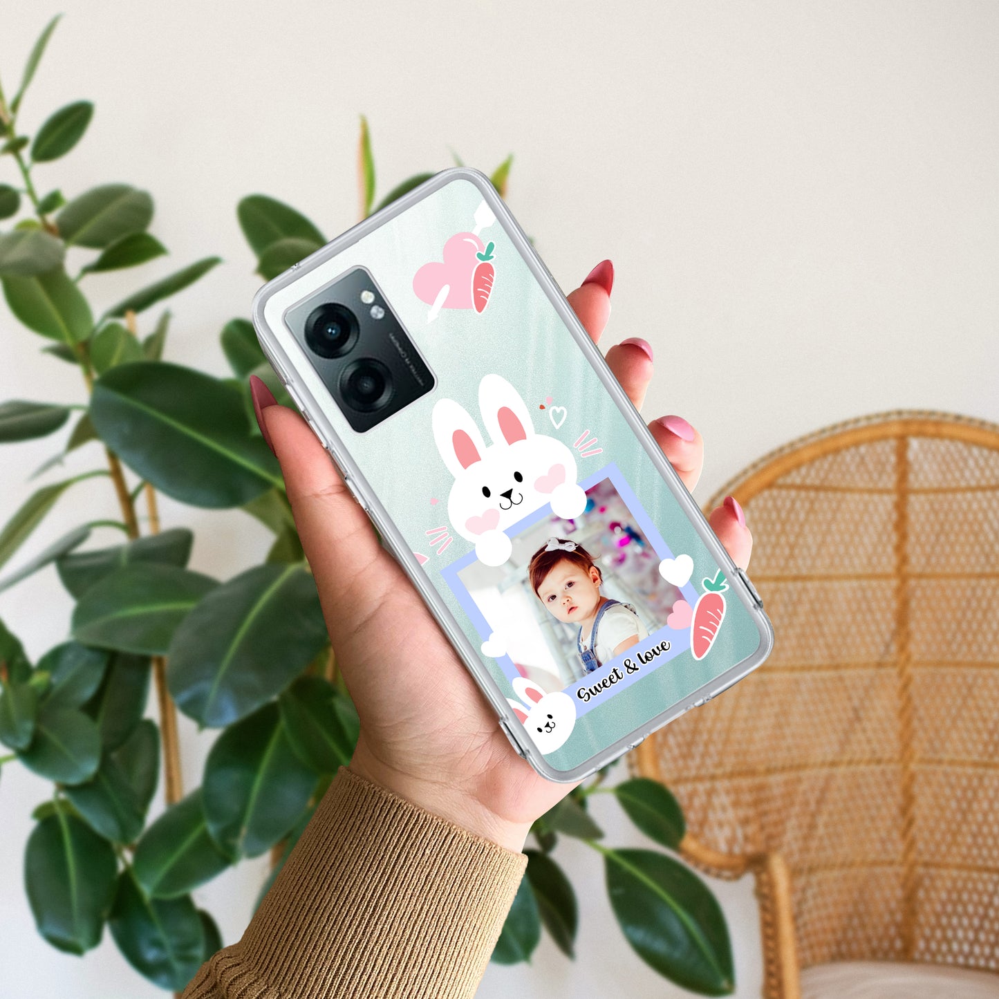 Customize Photo Transparent Silicon Case For Realme/Narzo - ShopOnCliQ