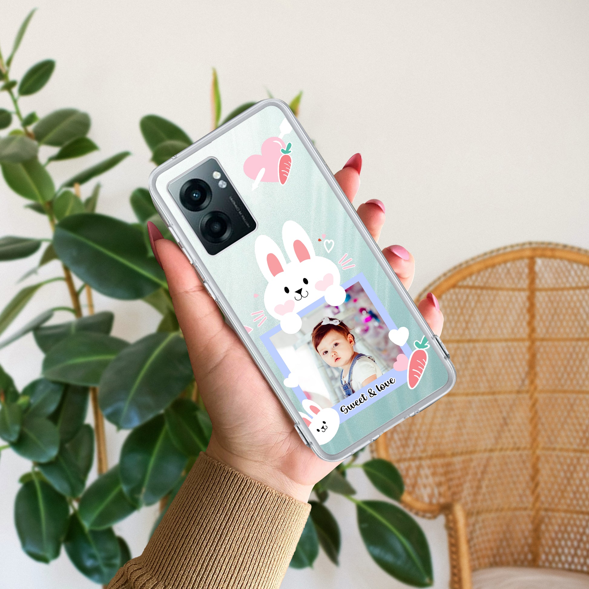 Customize Photo Transparent Silicon Case For Realme/Narzo ShopOnCliQ