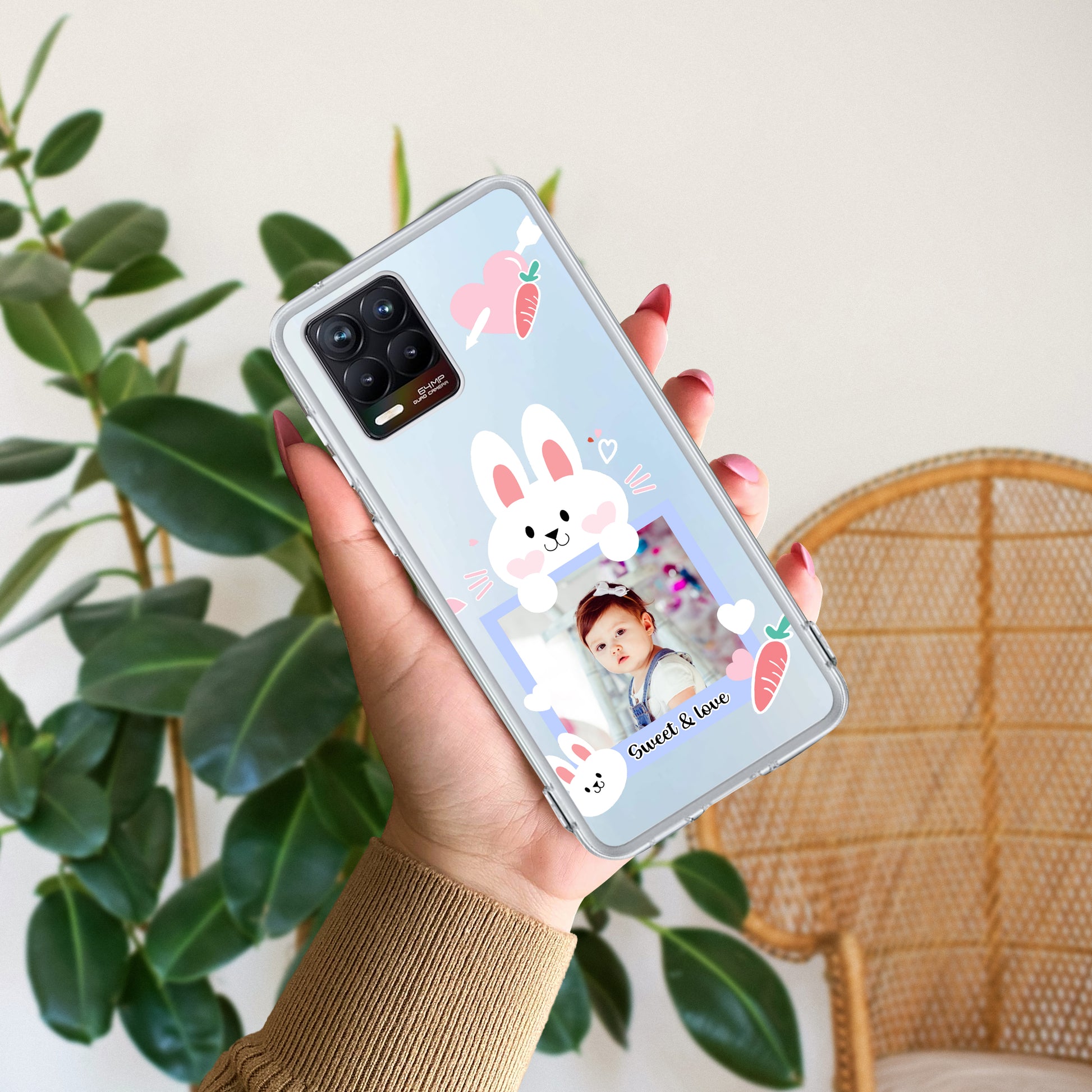 Customize Photo Transparent Silicon Case For Realme/Narzo ShopOnCliQ