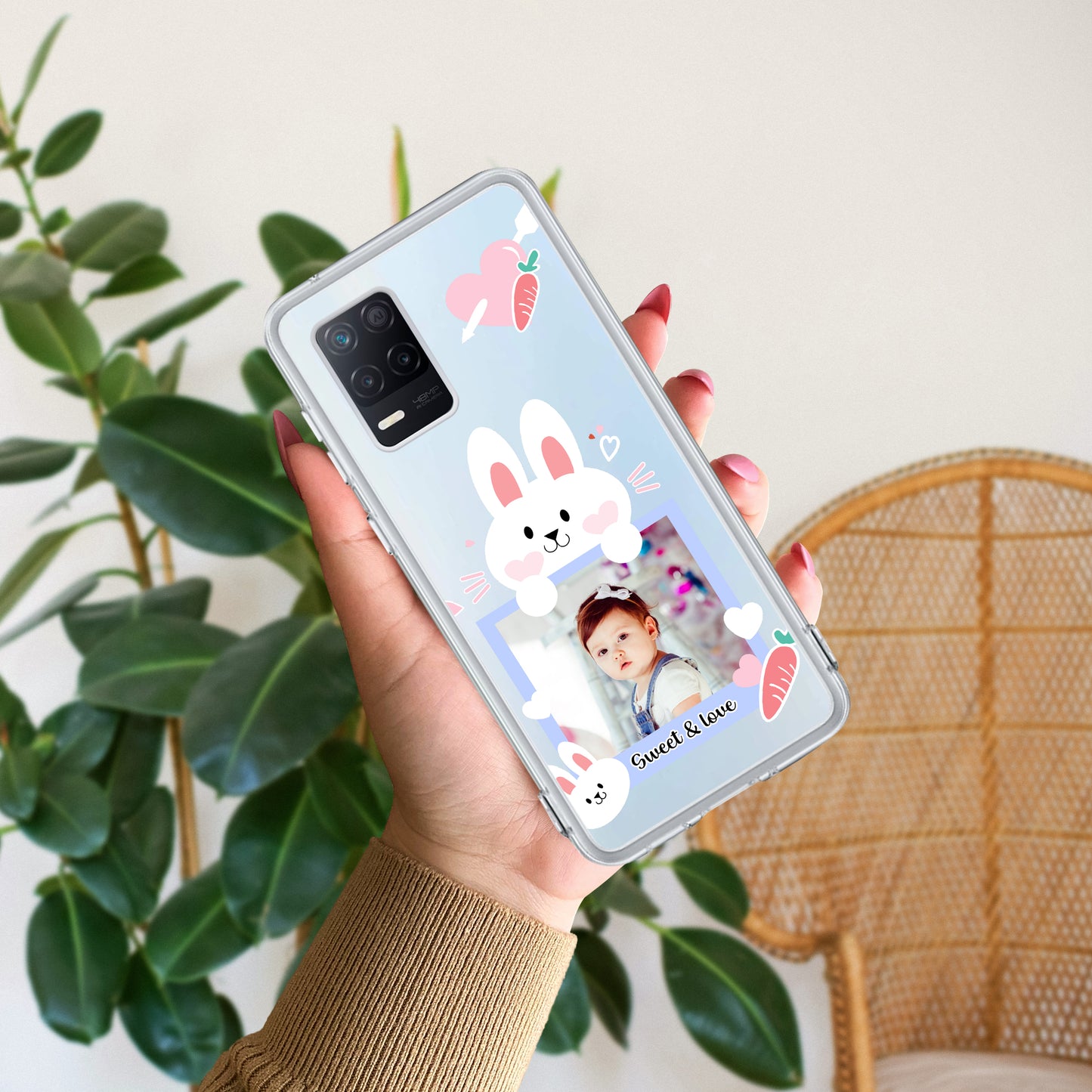 Customize Photo Transparent Silicon Case For Realme/Narzo - ShopOnCliQ