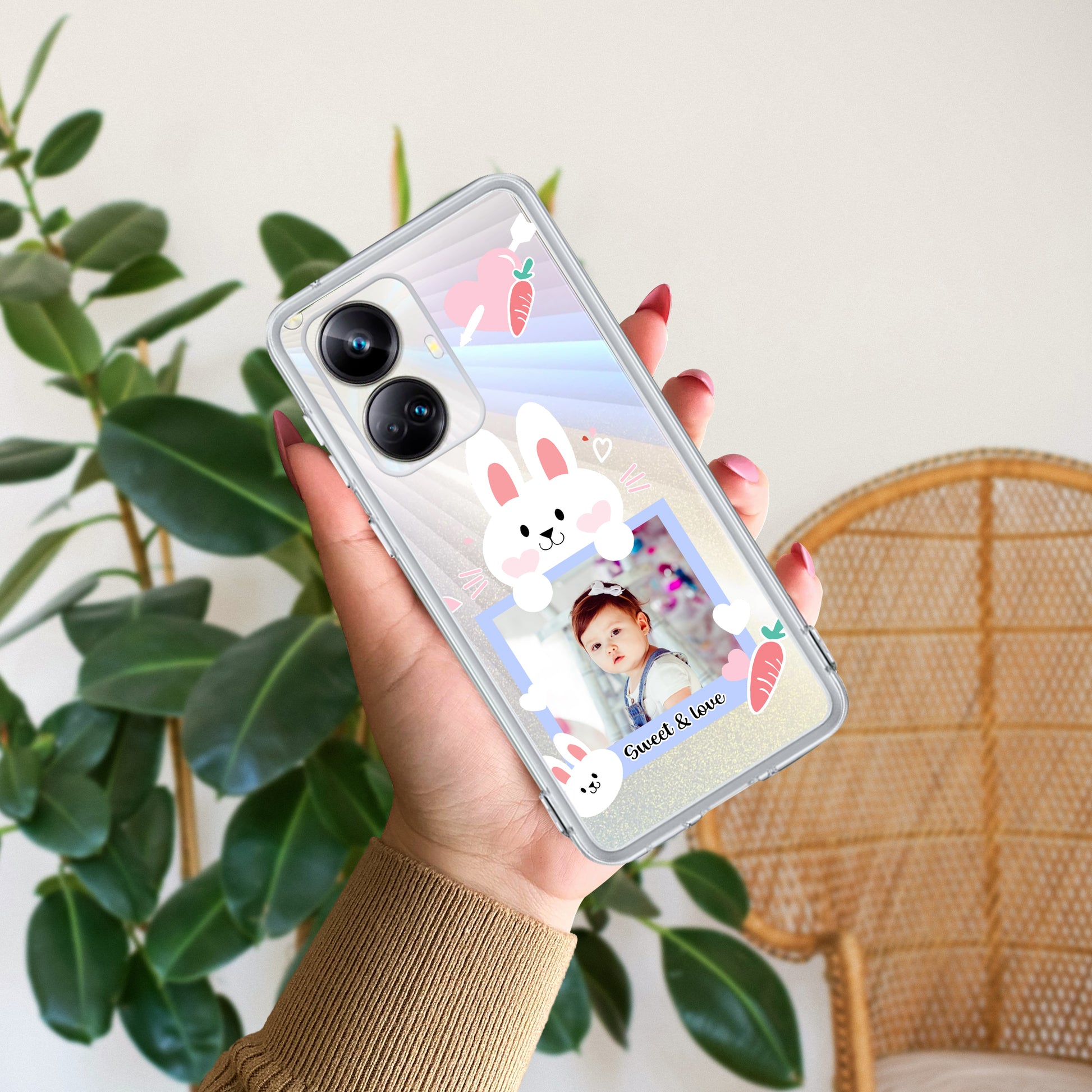 Customize Photo Transparent Silicon Case For Realme/Narzo - ShopOnCliQ