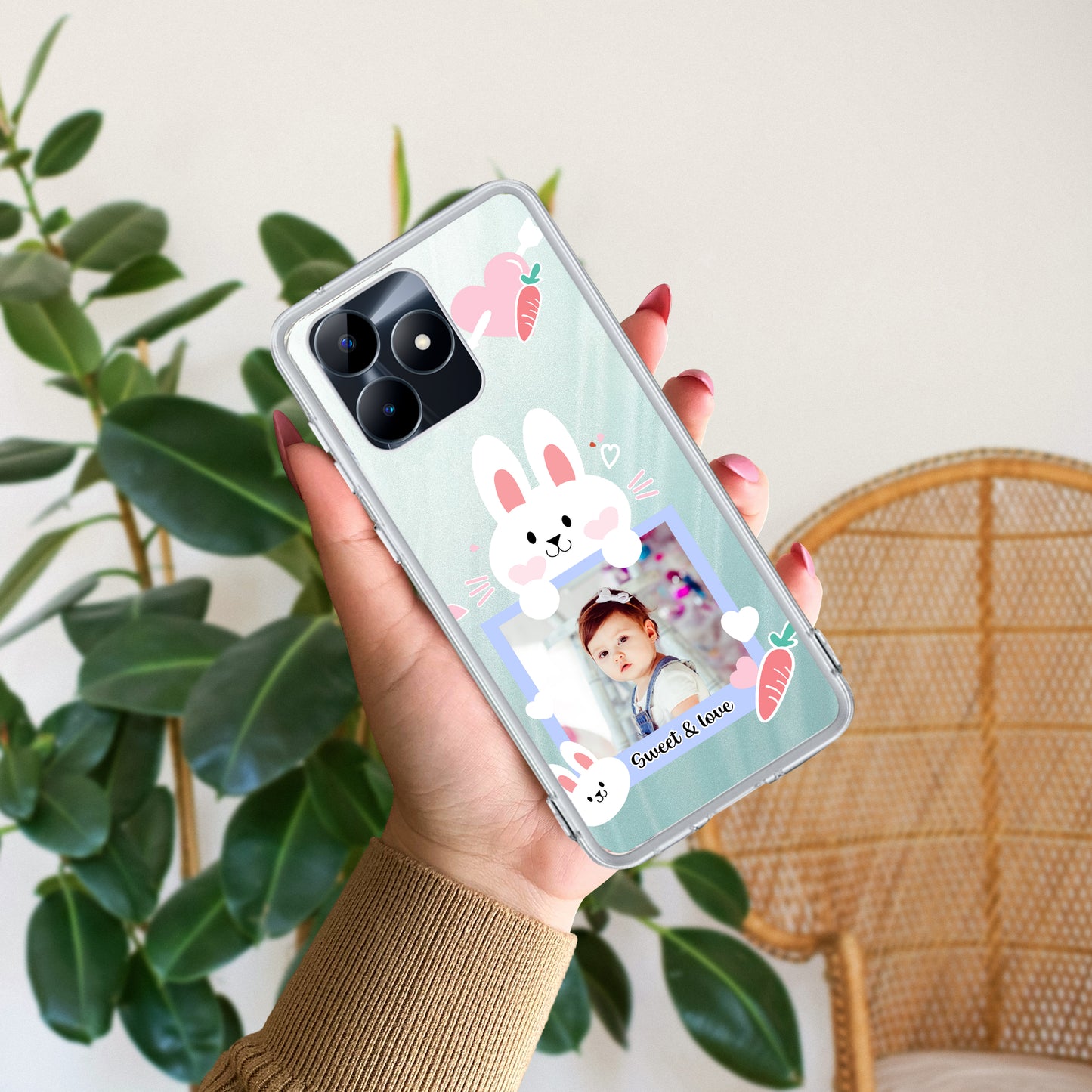 Customize Photo Transparent Silicon Case For Realme/Narzo - ShopOnCliQ