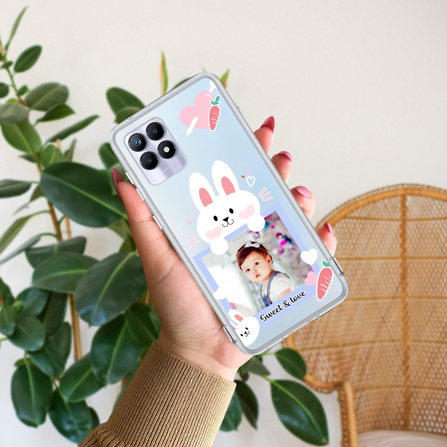 Customize Photo Transparent Silicon Case For Realme/Narzo - ShopOnCliQ