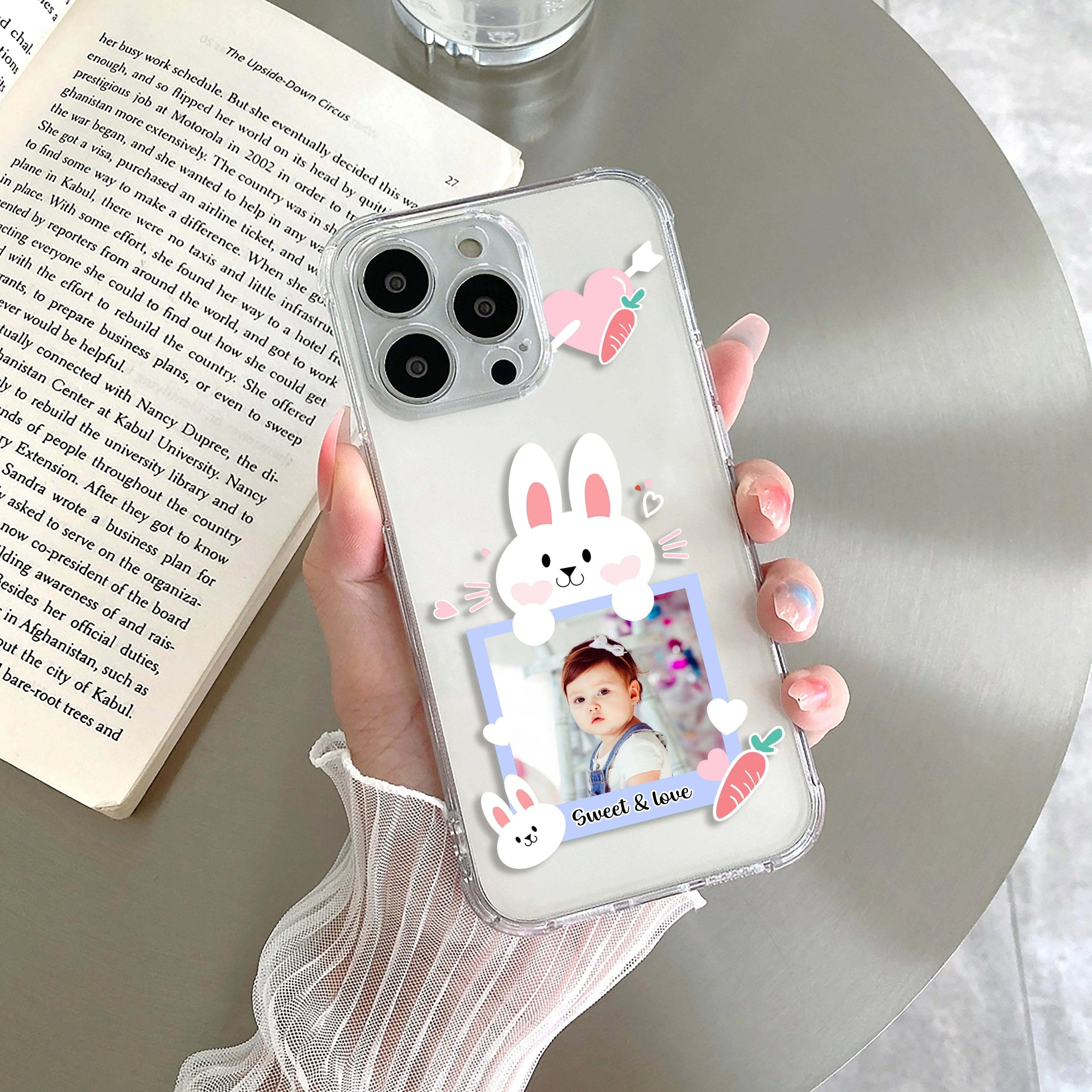 Customize Photo Transparent Silicon Case For Realme GT 6T 5G