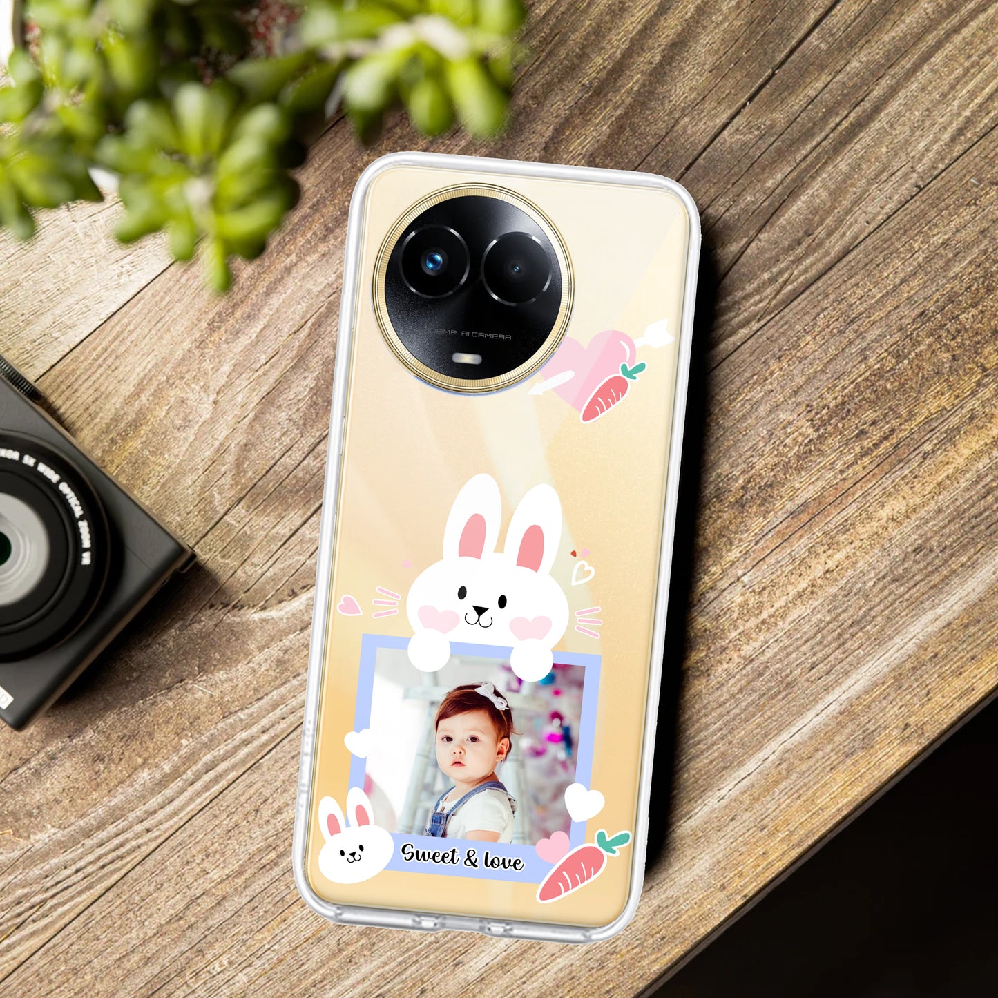 Customize Photo Transparent Silicon Case For Realme/Narzo ShopOnCliQ