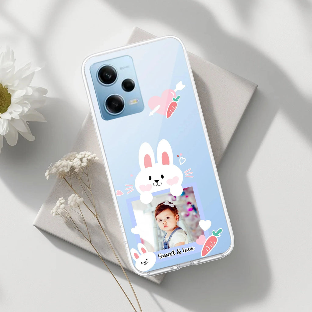 Customize Photo Transparent Silicon Case For Redmi Note 14 5G