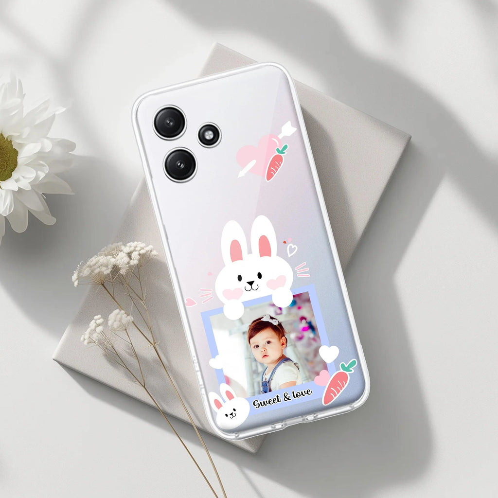 Customize Photo Transparent Silicon Case For Redmi Note 13 Pro 5G