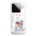 Customize Photo Transparent Silicon Case For Redmi Note 13 5G