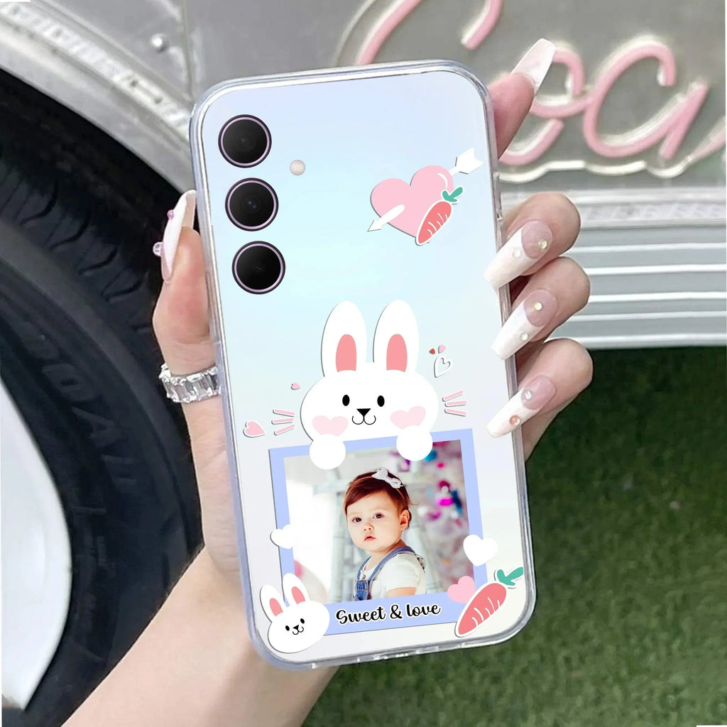 Customize Photo Transparent Silicon Case For Samsung Galaxy S24 Ultra 5G