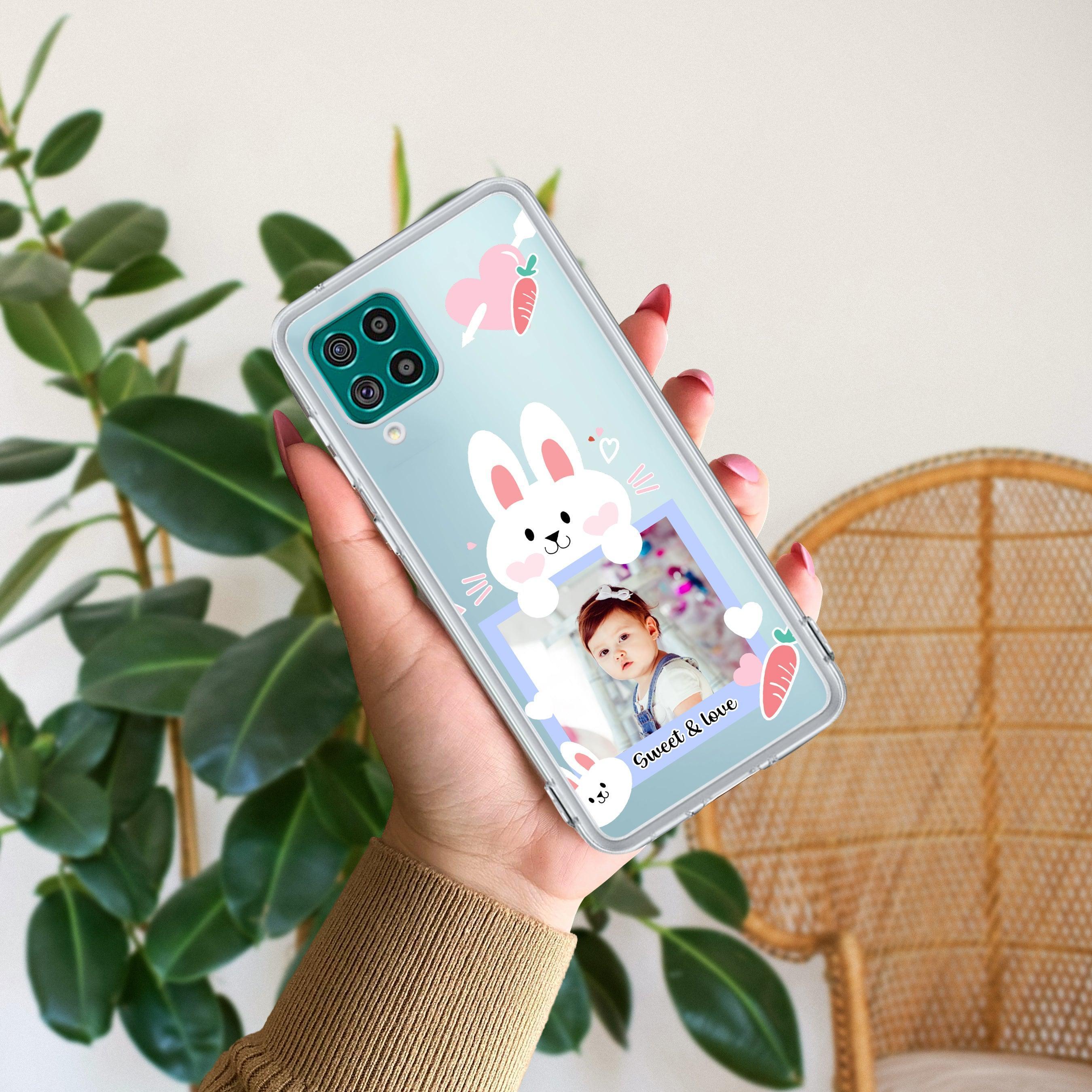 Customize Photo Transparent Silicon Case For Samsung Galaxy F62