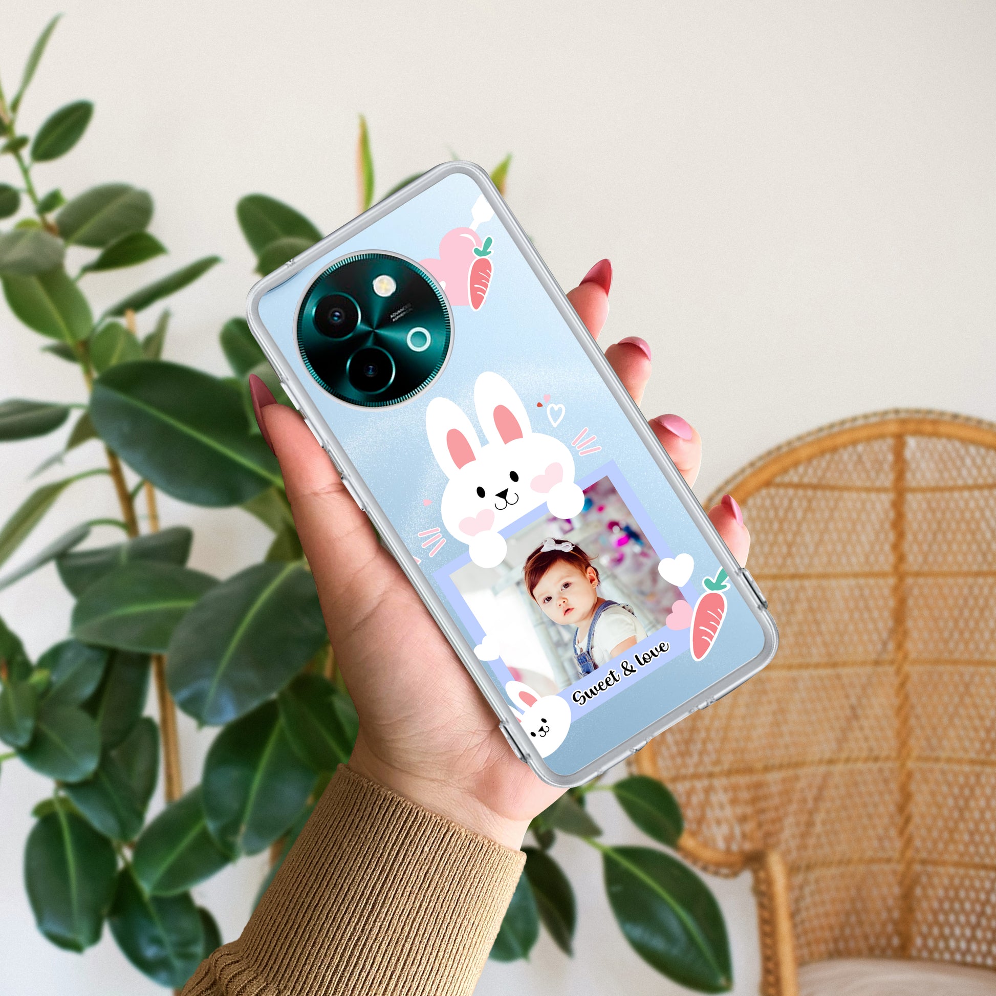 Customize Photo Transparent Silicon Case For Vivo ShopOnCliQ