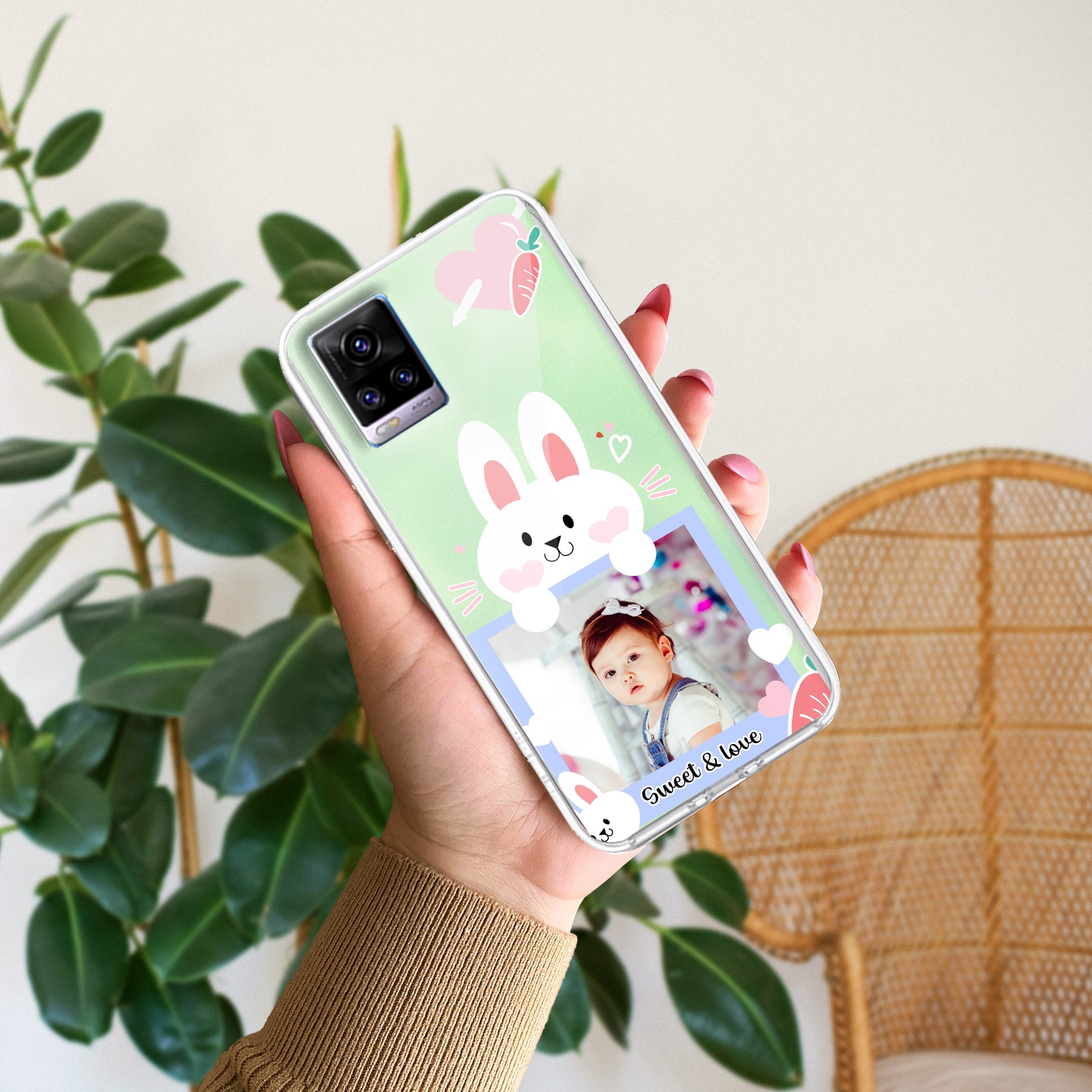 Customize Photo Transparent Silicon Case For Vivo ShopOnCliQ