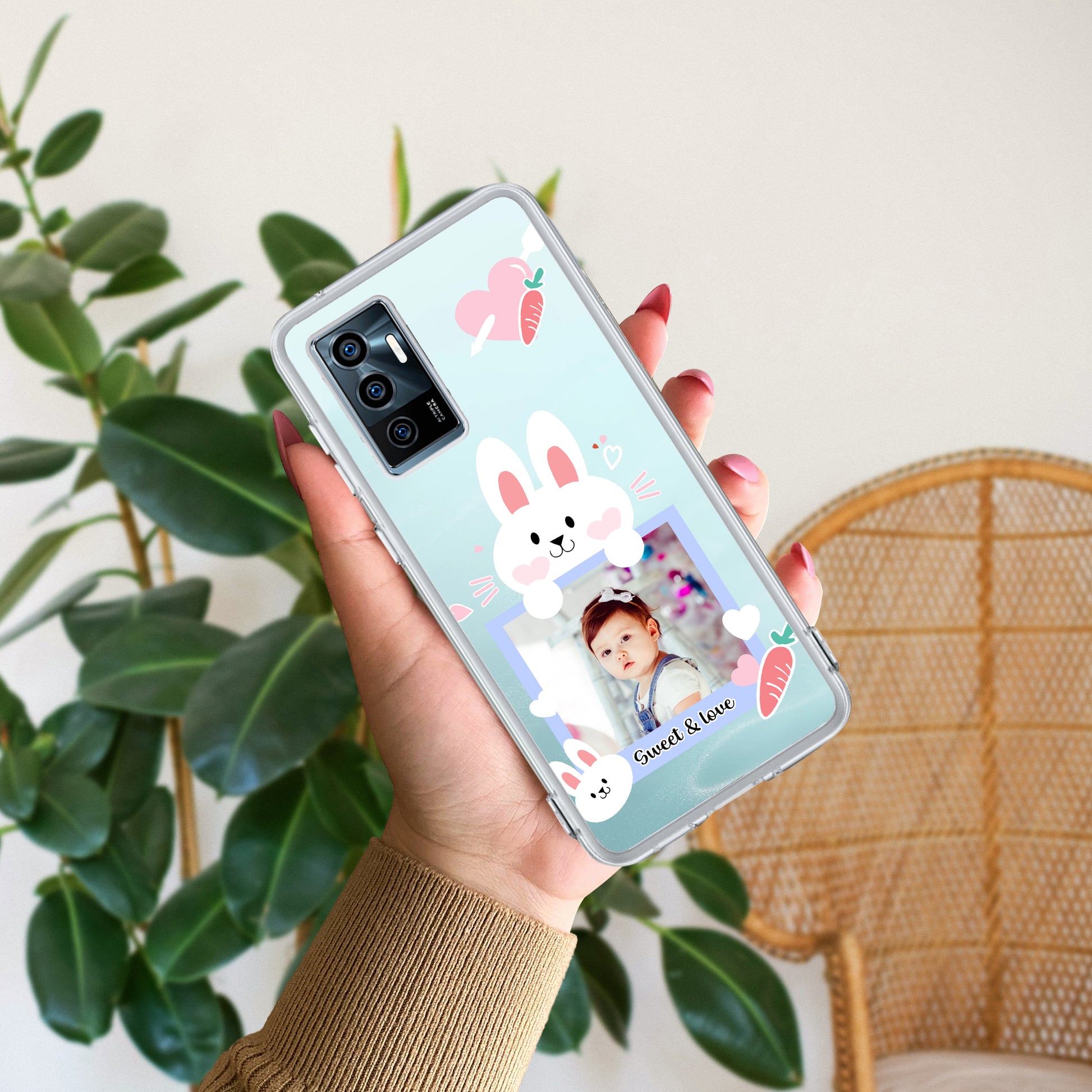 Customize Photo Transparent Silicon Case For Vivo ShopOnCliQ