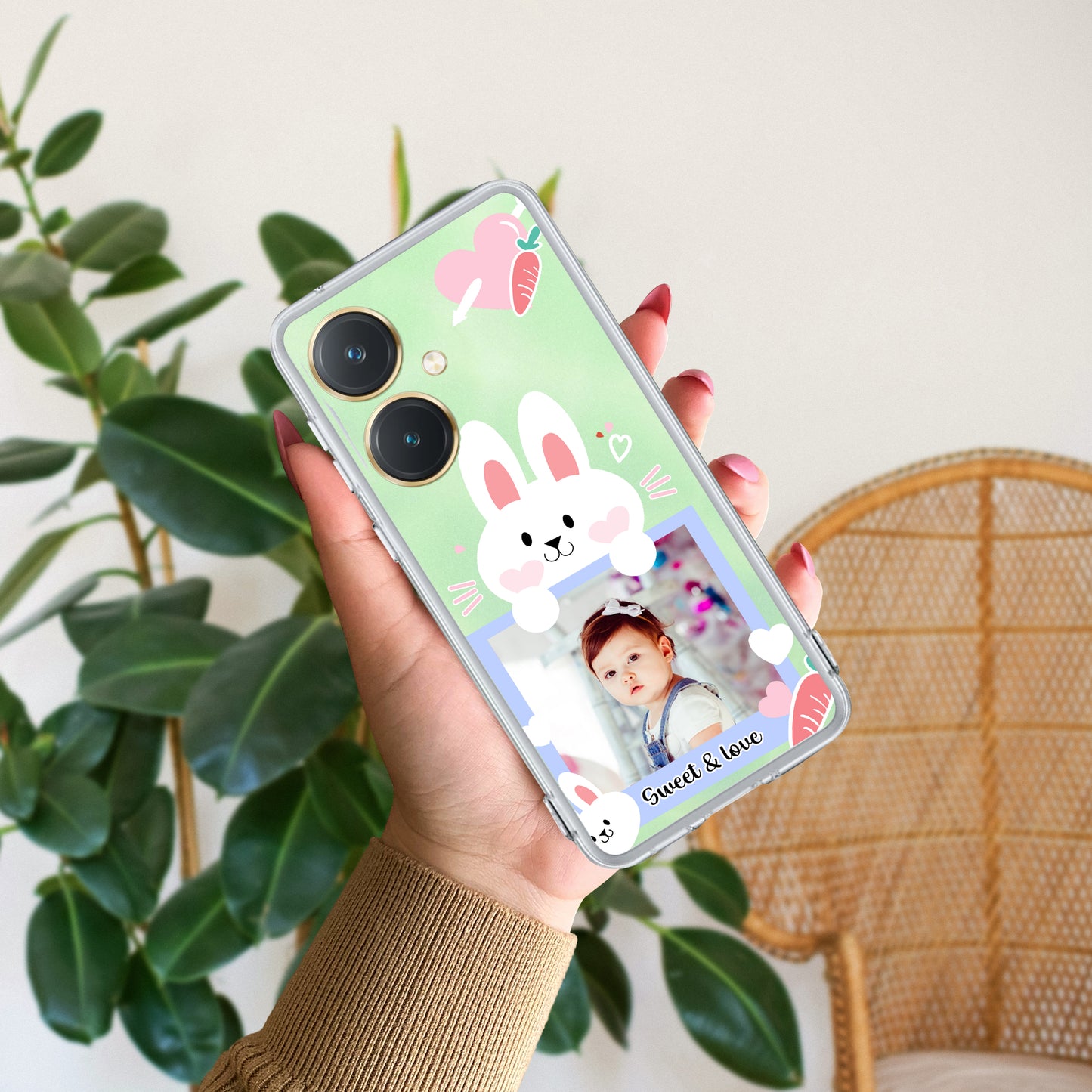 Customize Photo Transparent Silicon Case For Vivo ShopOnCliQ