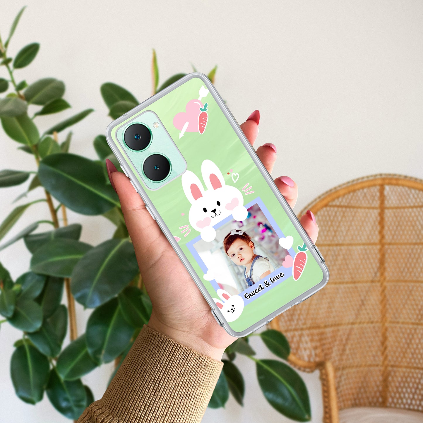 Customize Photo Transparent Silicon Case For Vivo ShopOnCliQ