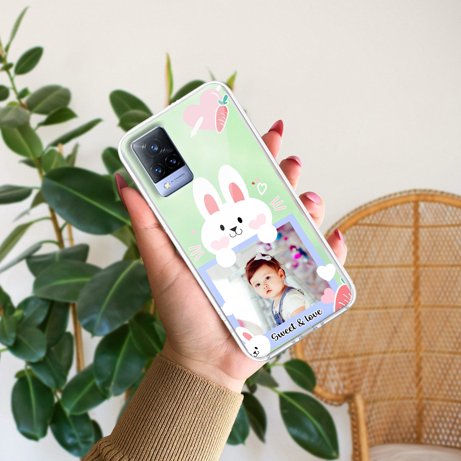 Customize Photo Transparent Silicon Case For Vivo ShopOnCliQ