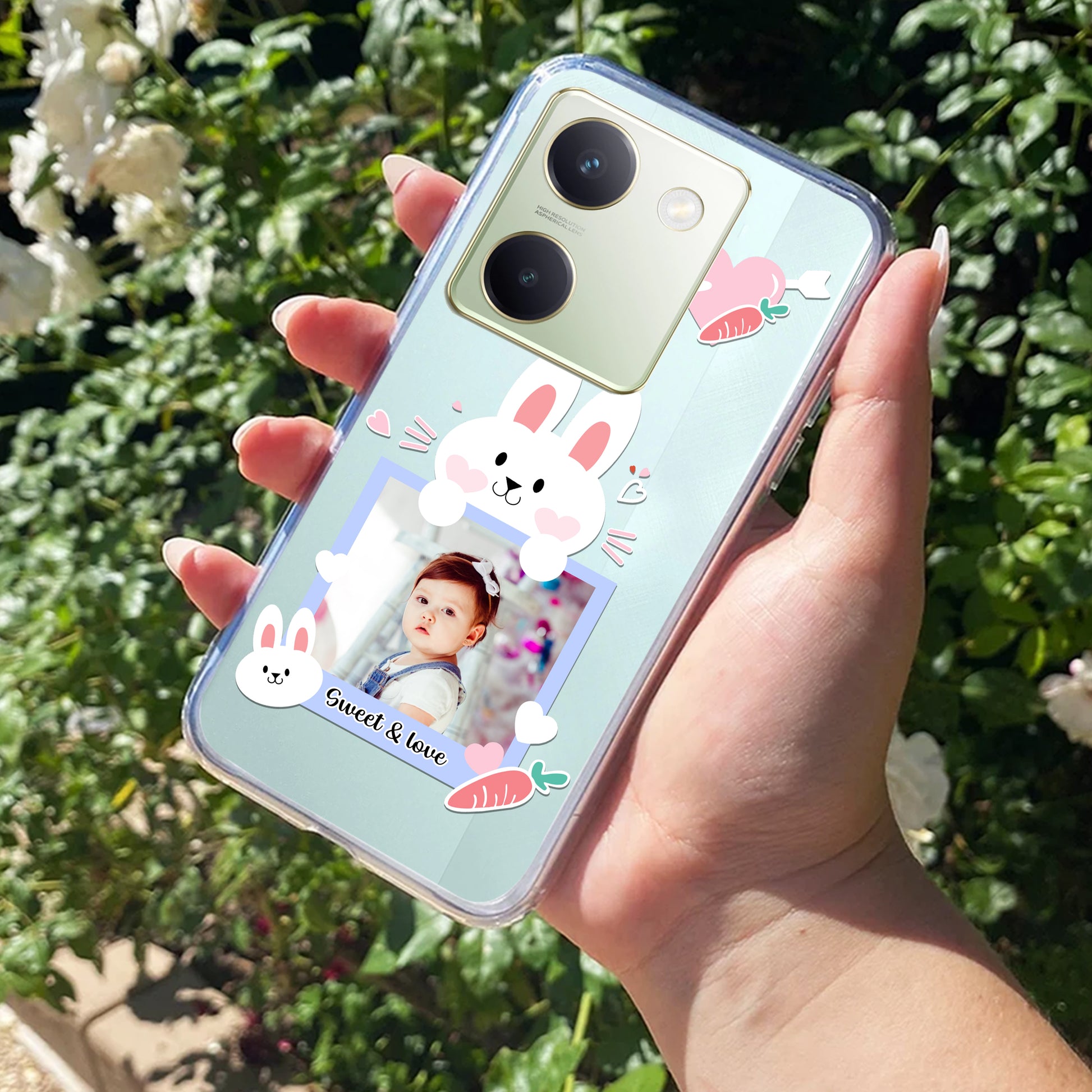 Customize Photo Transparent Silicon Case For Vivo ShopOnCliQ