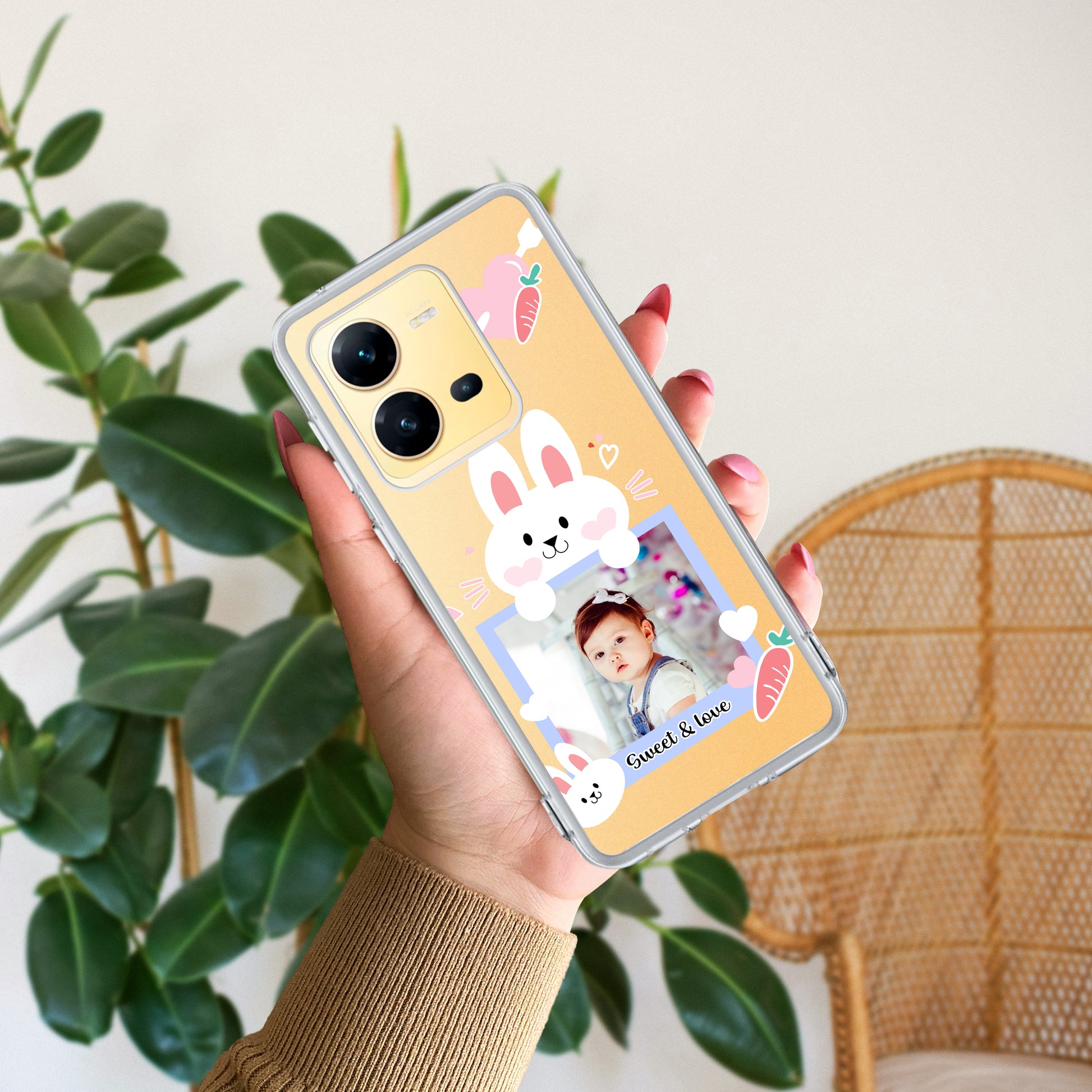 Customize Photo Transparent Silicon Case For Vivo ShopOnCliQ