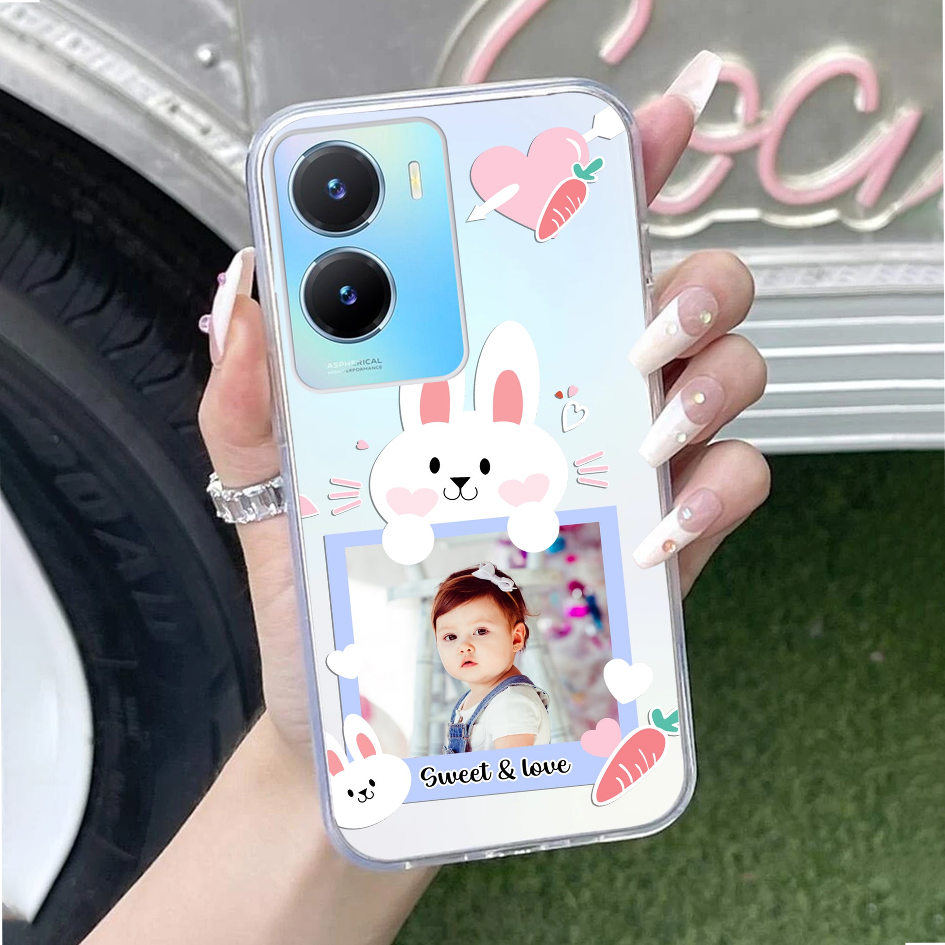 Customize Photo Transparent Silicon Case For Vivo ShopOnCliQ