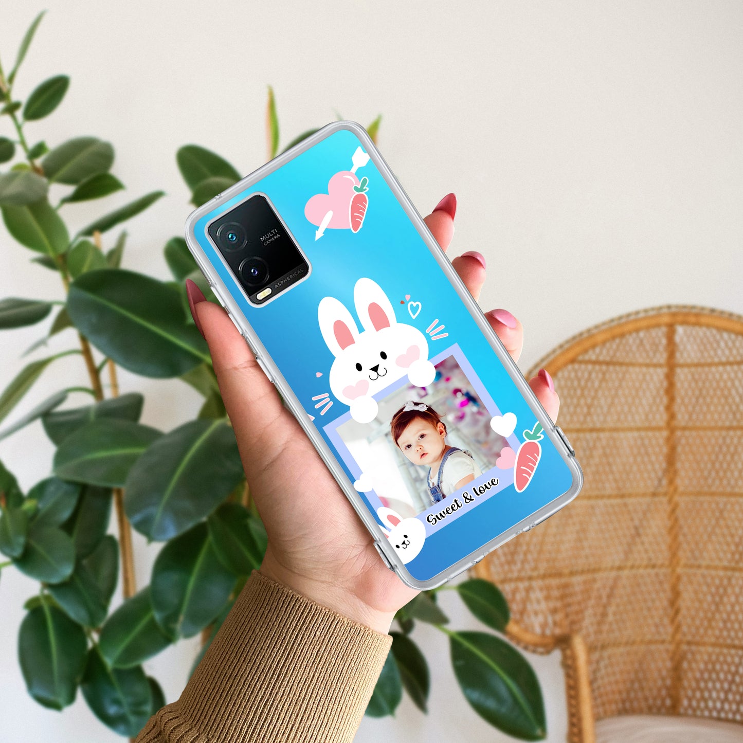 Customize Photo Transparent Silicon Case For Vivo ShopOnCliQ