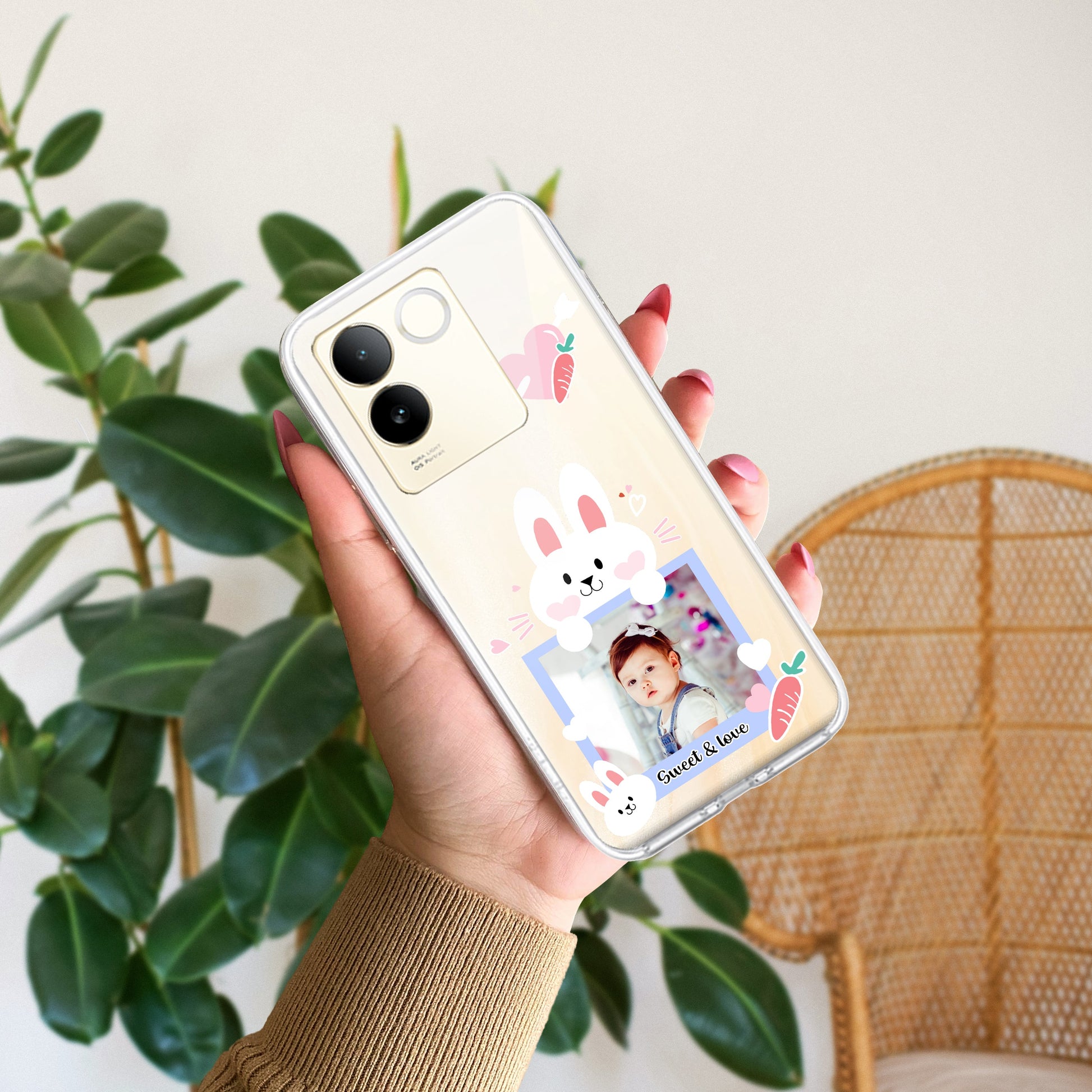 Customize Photo Transparent Silicon Case For Vivo ShopOnCliQ