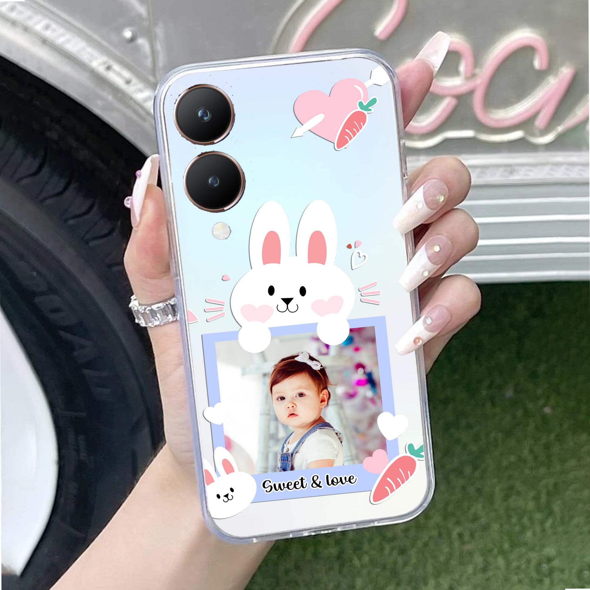 Customize Photo Transparent Silicon Case For Vivo ShopOnCliQ