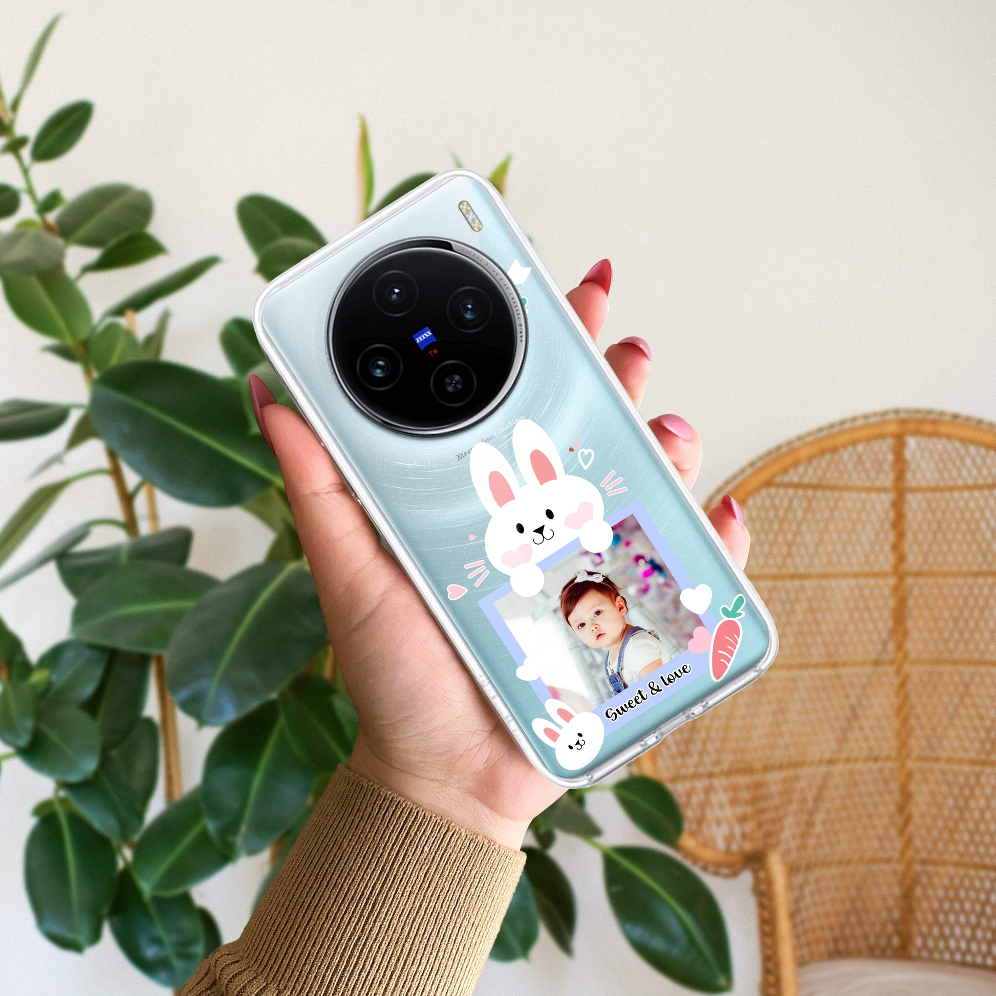 Customize Photo Transparent Silicon Case For Vivo ShopOnCliQ