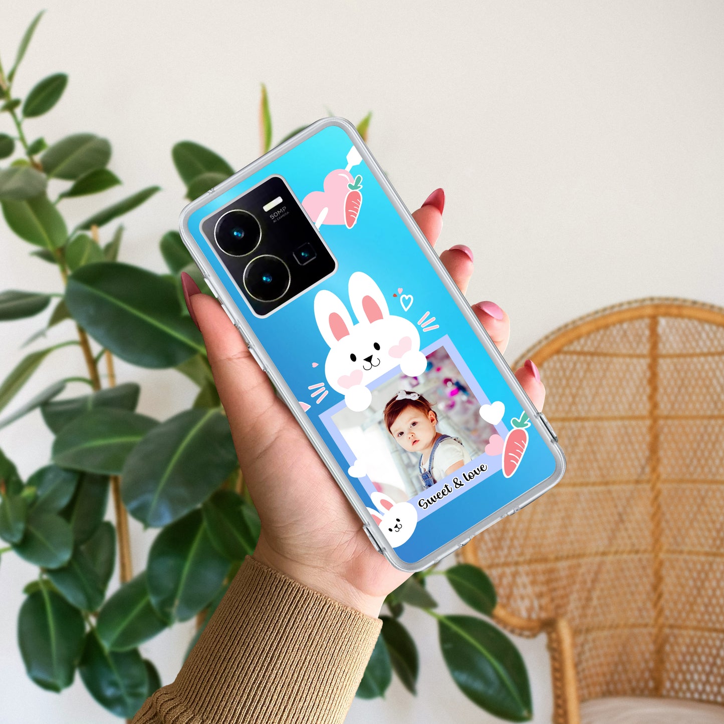 Customize Photo Transparent Silicon Case For Vivo ShopOnCliQ