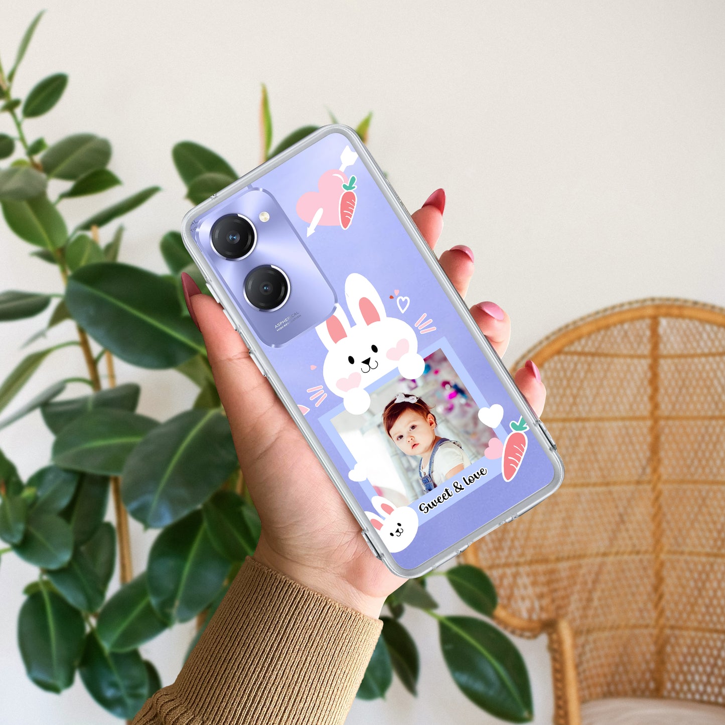 Customize Photo Transparent Silicon Case For Vivo ShopOnCliQ