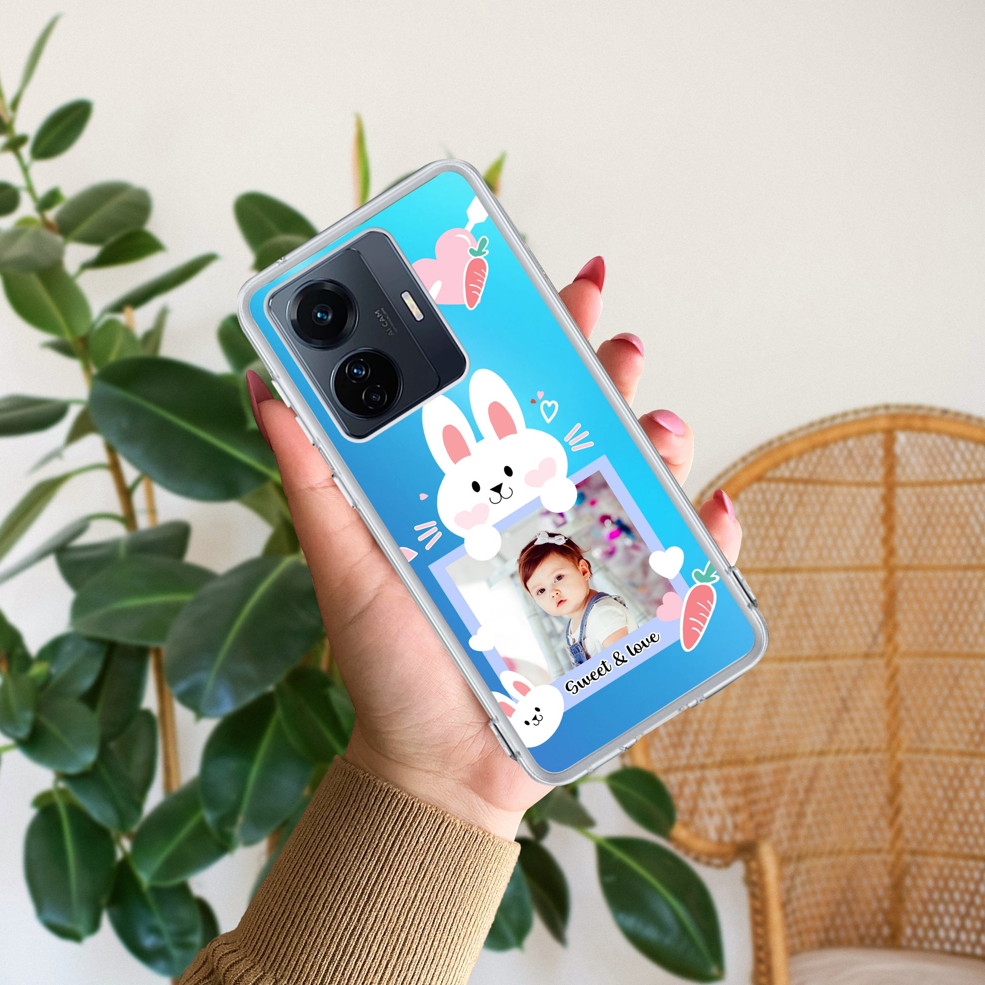 Customize Photo Transparent Silicon Case For Vivo ShopOnCliQ