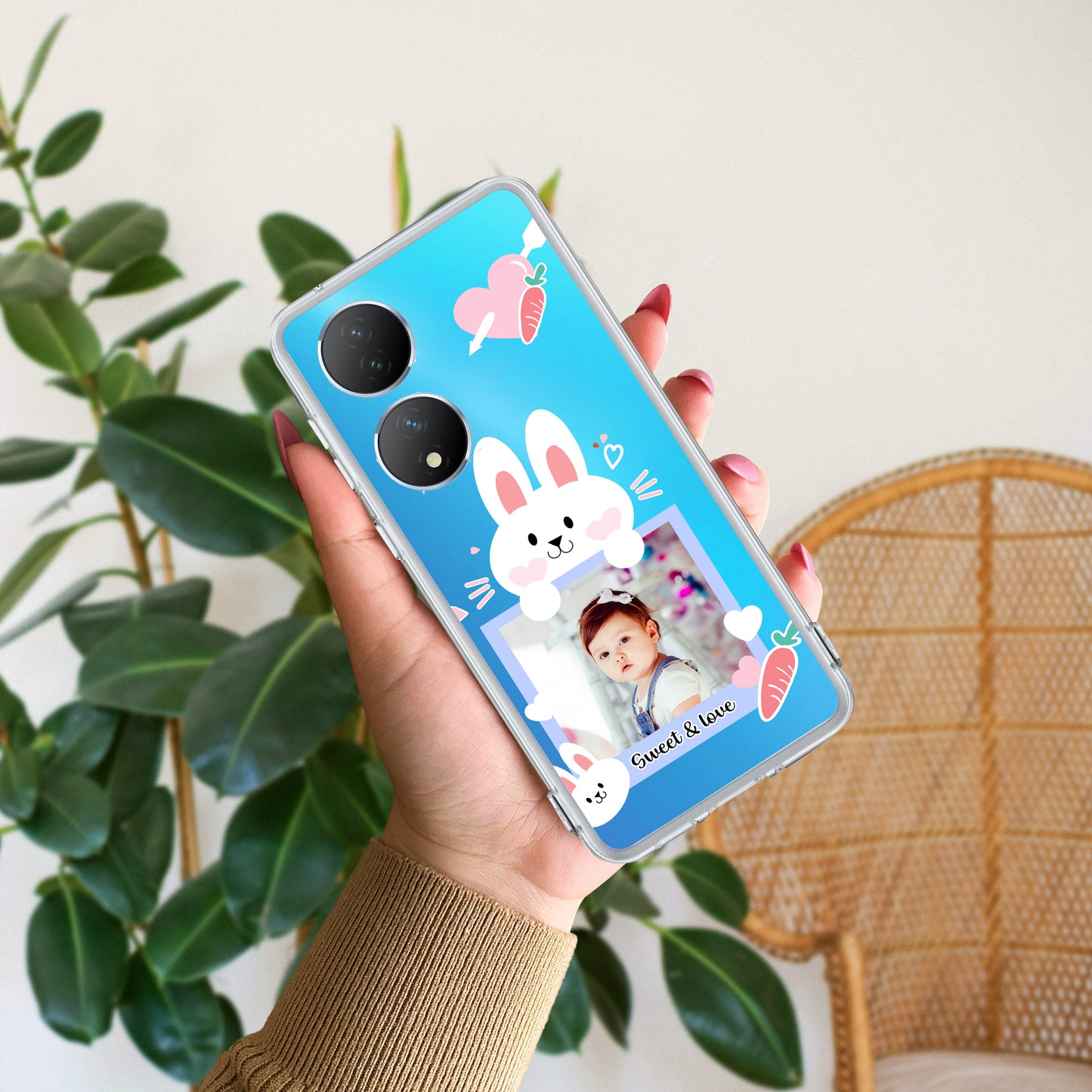 Customize Photo Transparent Silicon Case For Vivo ShopOnCliQ