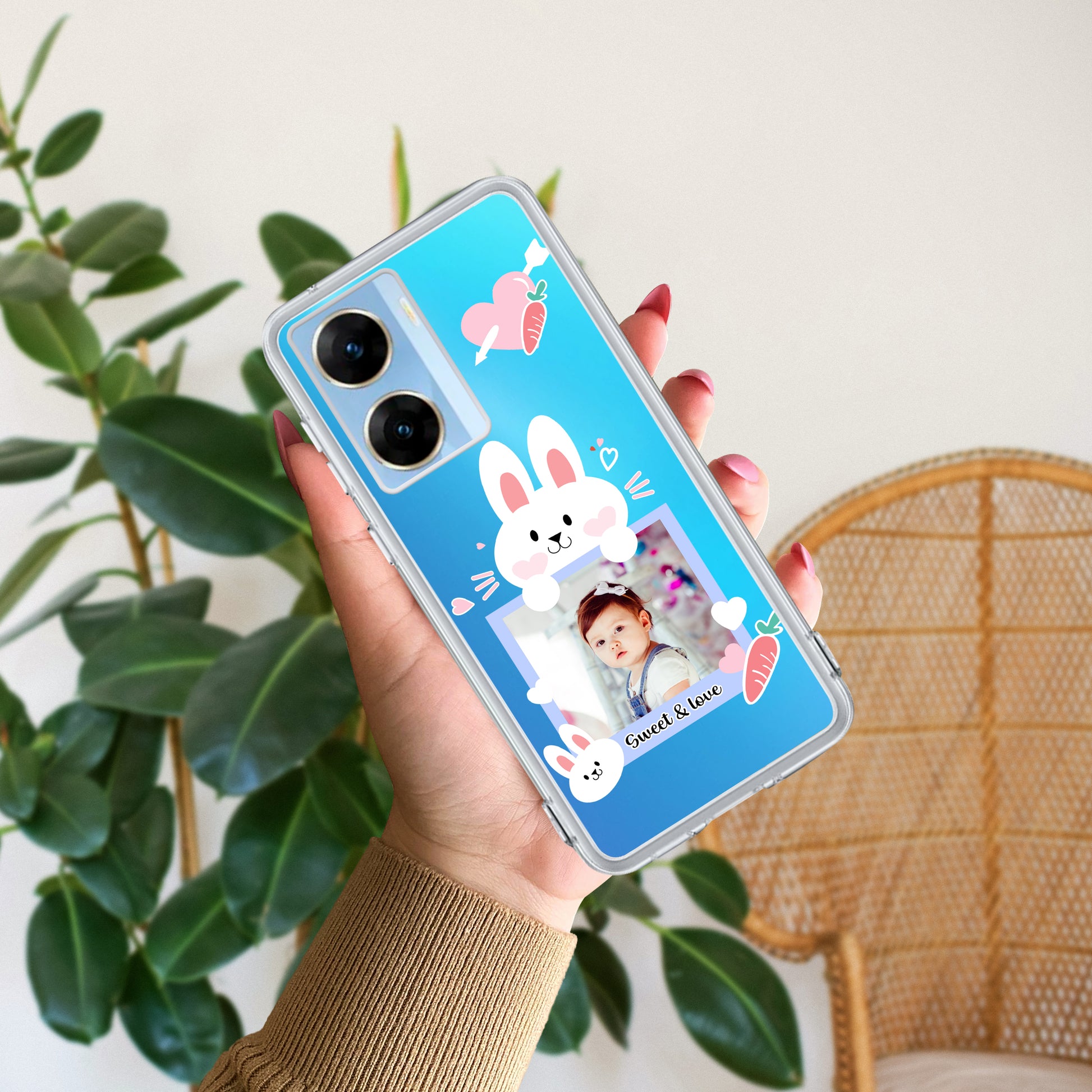 Customize Photo Transparent Silicon Case For Vivo ShopOnCliQ