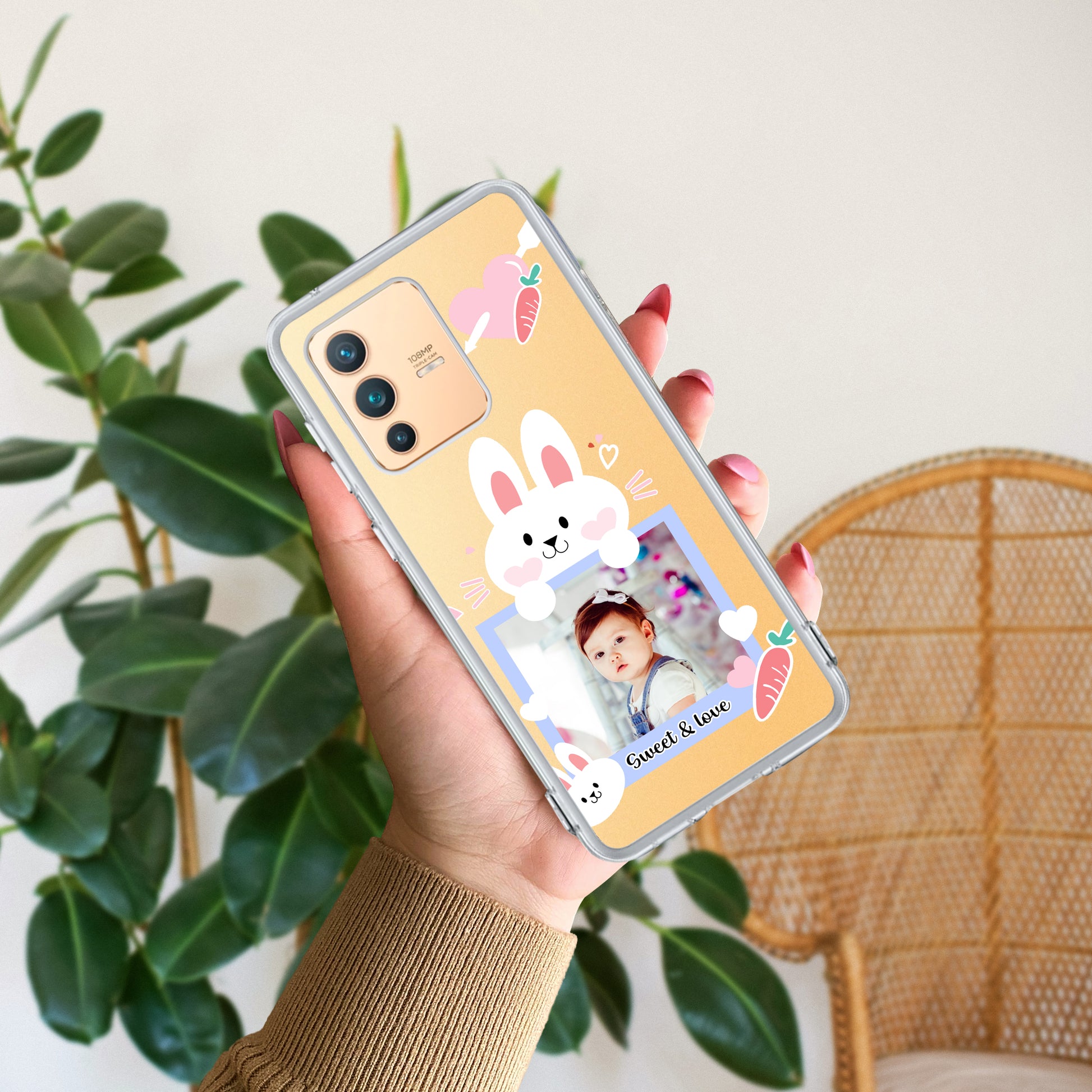 Customize Photo Transparent Silicon Case For Vivo ShopOnCliQ