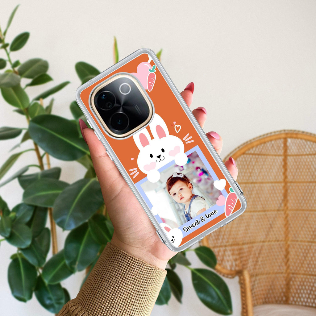 Customize Photo Transparent Silicon Case For Vivo Y100 5G /  Vivo Y100A 5G
