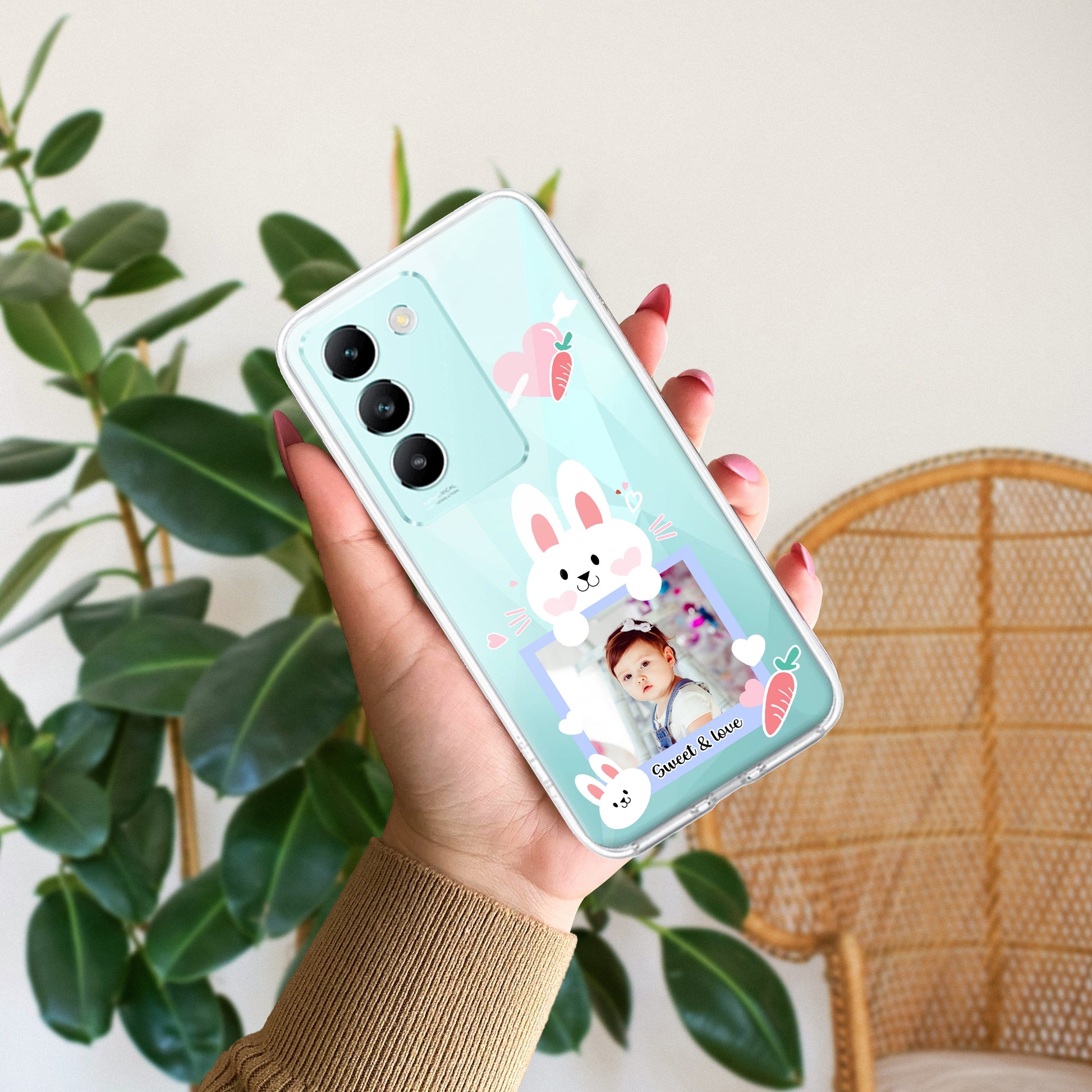 Customize Photo Transparent Silicon Case For Vivo ShopOnCliQ