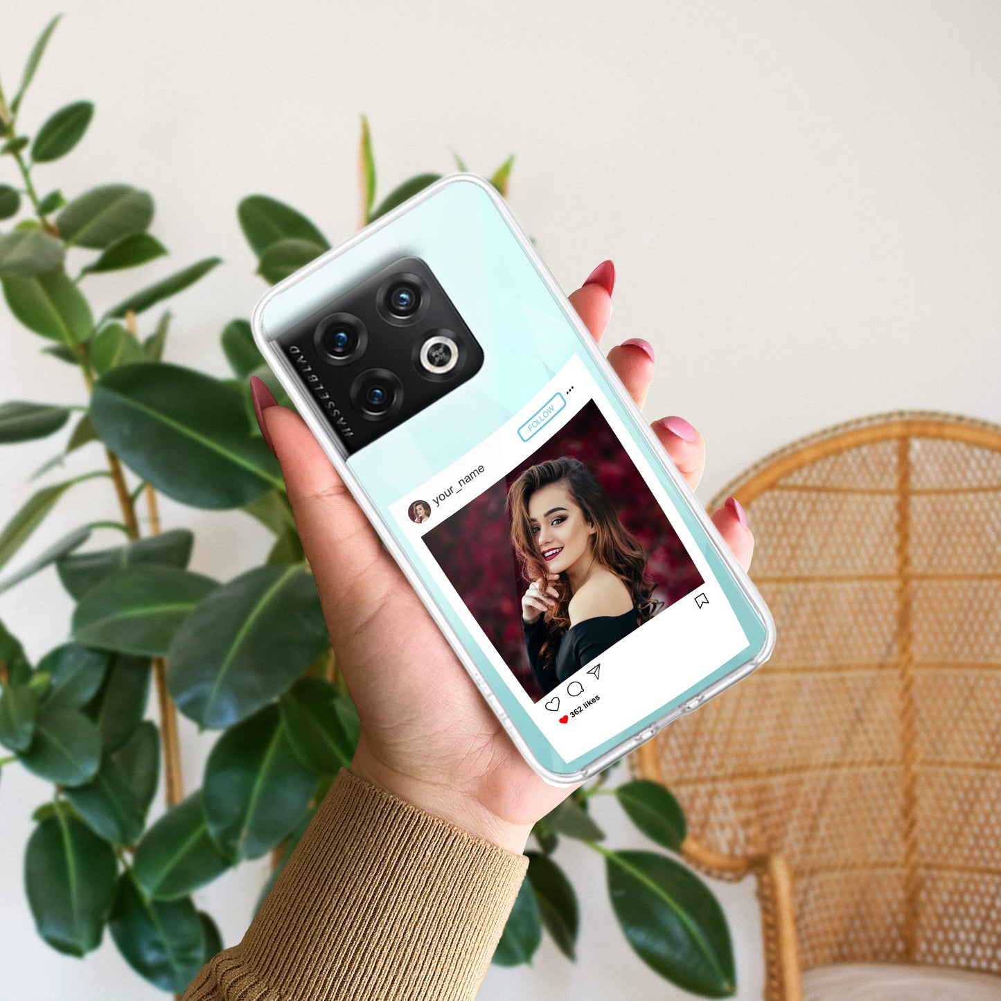 Customize Photo With Name Customize Transparent Silicon Case For OnePlus ShopOnCliQ