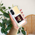 Customize Photo With Name Transparent Silicon Case For Oppo A18 4G
