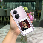 Customize Photo With Name Transparent Silicon Case For Oppo Reno 8 Pro 5G