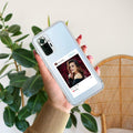 Customize Photo With Name Transparent Silicon Case For Redmi Note 12 4G