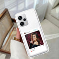 Customize Photo With Name Transparent Silicon Case For Redmi Note 10 / 10S