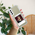 Customize Photo With Name Transparent Silicon Case For Samsung Galaxy S22 5G