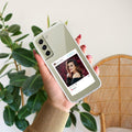 Customize Photo With Name Transparent Silicon Case For Samsung Galaxy S21