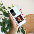 Customize Photo With Name  Transparent Silicon Case For Vivo V30 5G