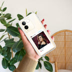 Customize Photo With Name Transparent Silicon Case For Vivo