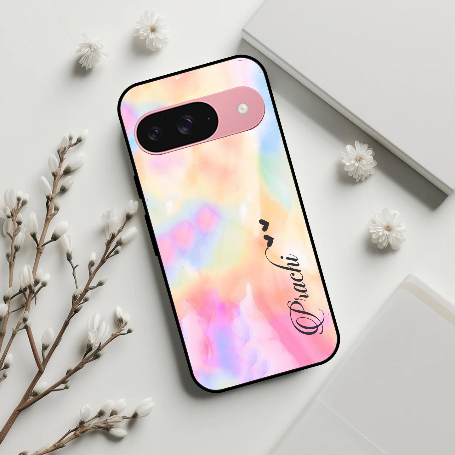 Customized Rainbow Glossy Metal Case Cover For Google ShopOnCliQ