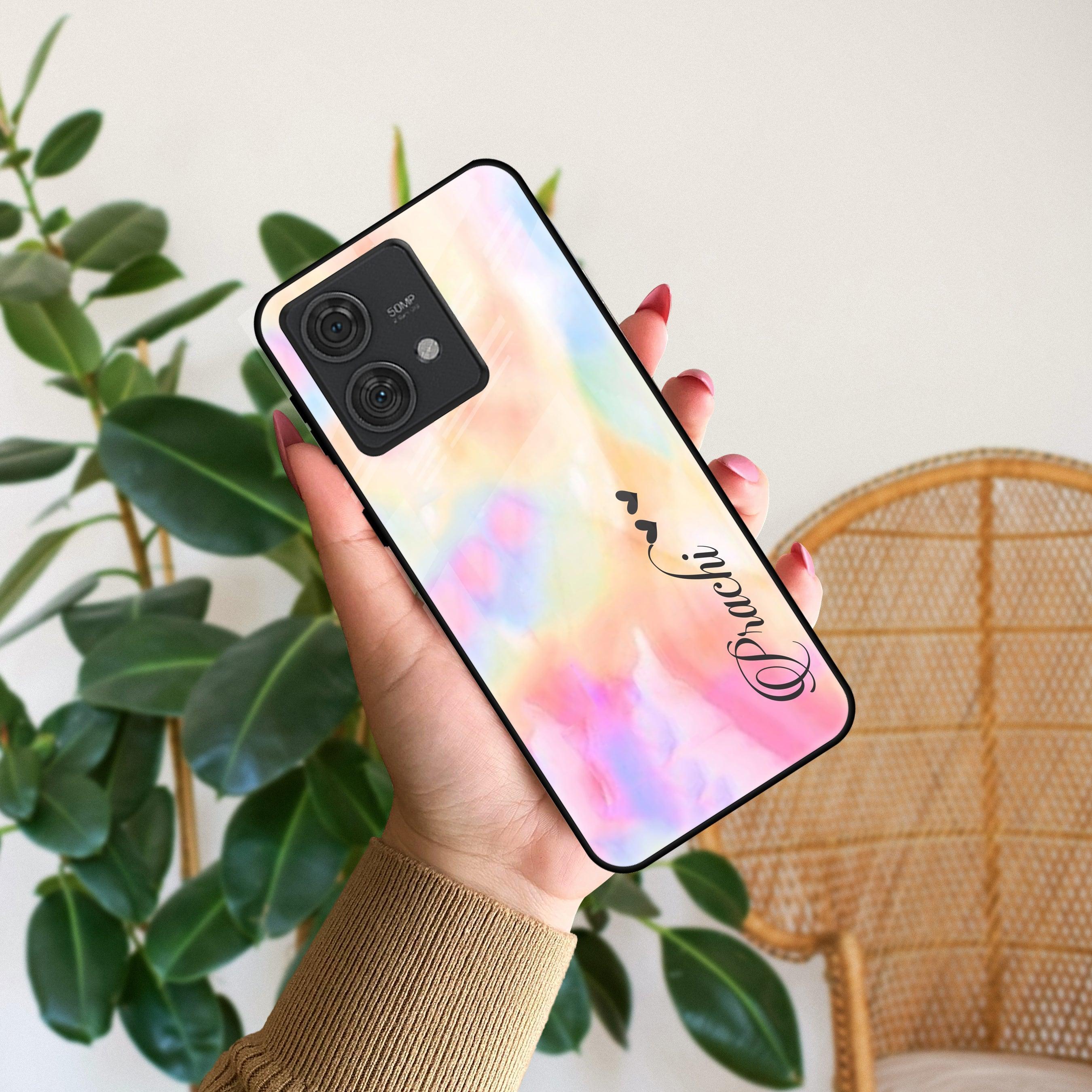 Customized Rainbow Glossy Metal Case Cover V2 For Motorola - ShopOnCliQ