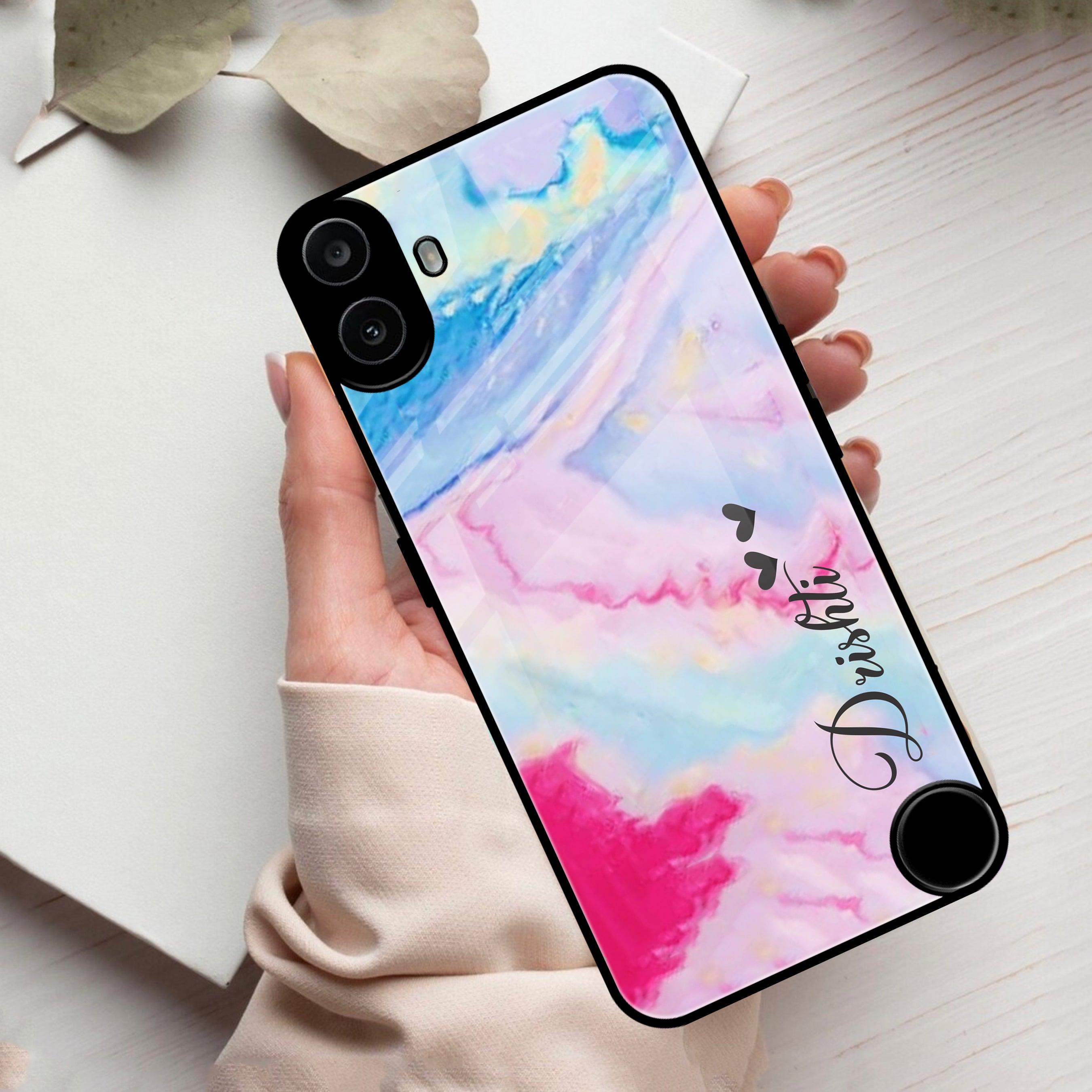 Customized Rainbow Glossy Metal Case Cover For Nothing - ShopOnCliQ