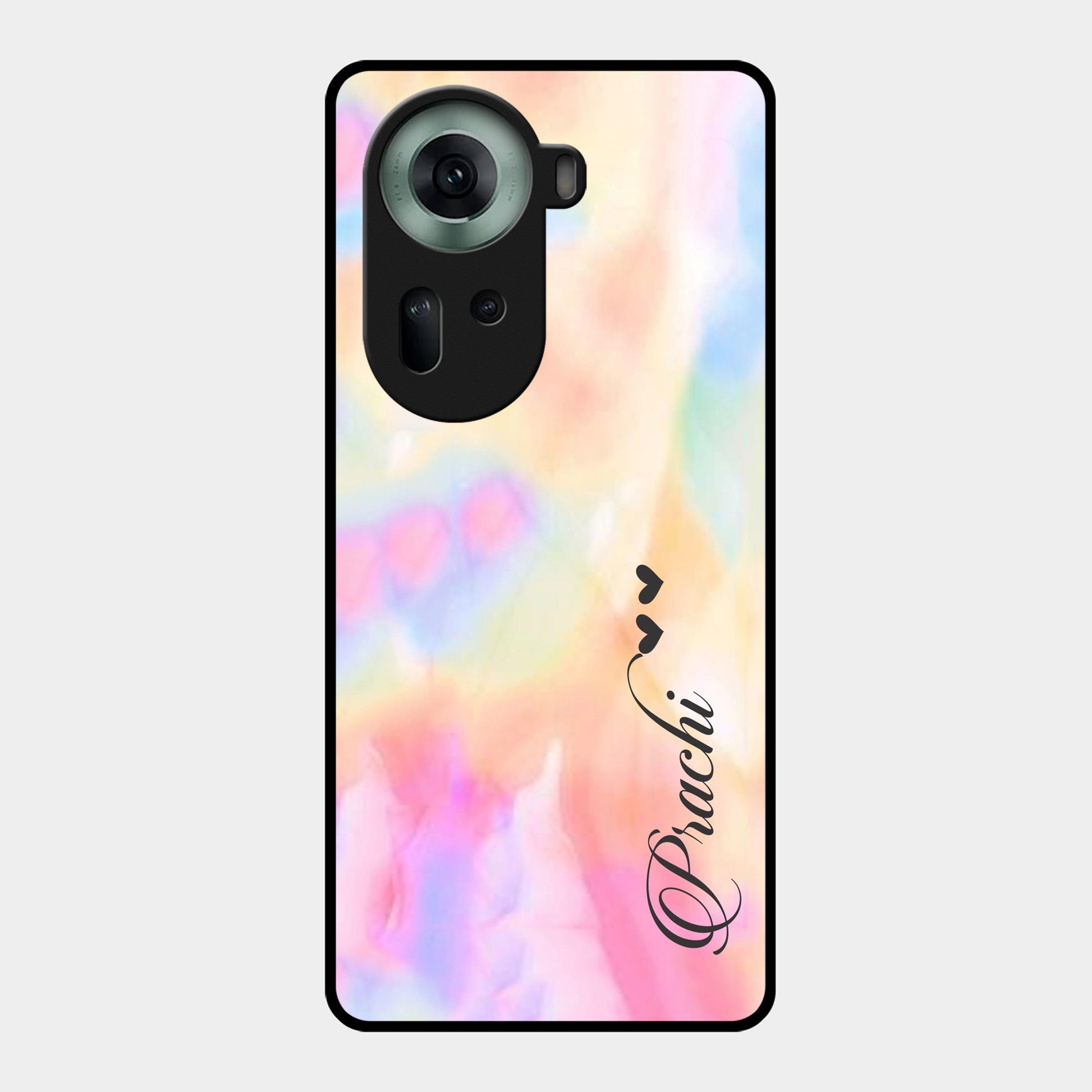 Customized Rainbow Glossy Metal Case Cover V2 For Oppo - ShopOnCliQ