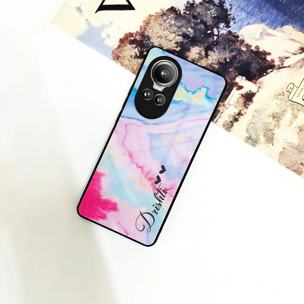 Customized Rainbow Glossy Metal Case Cover For Oppo - ShopOnCliQ